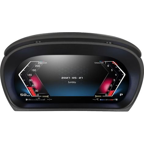 Panel de instrumentos digital, pantalla LED de 11 pulgadas, compatible con el modelo premium Serie 3, E90. (1/2)
