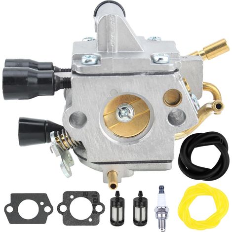 Carburateur 1137-120-0606 11371200606 1137 120 0617 1137 120 0621 pour Stihl MS193 MS193C MS193T MS193TC tronçonneuse Remplacement pour Zama 805a carburateur (1/5)