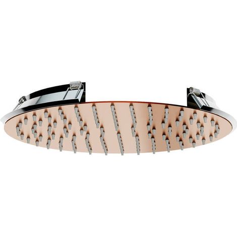 Tete Douche Encastré Au Plafond Ronde 30Cm Cuivre - GME (1/2)