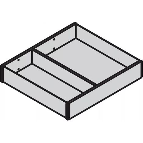 Accessoires AMBIA-LINE design bois hauteurs M et K - BLUM - Cadre tiroir - H 50 x long. 218 x larg. 242 mm - avec patin anti-dérapant - Pour longueurs nominales à partir de 270 mm. - Chêne