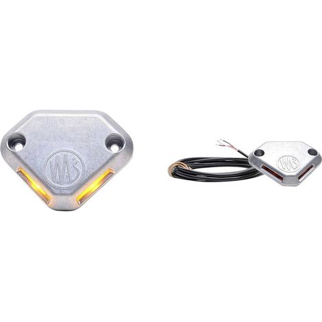 WAS Spia della piattaforma di carica 1127 12 V/DC, 24 V/DC via rete a bordo Montaggio a vite Arancione (1/4)