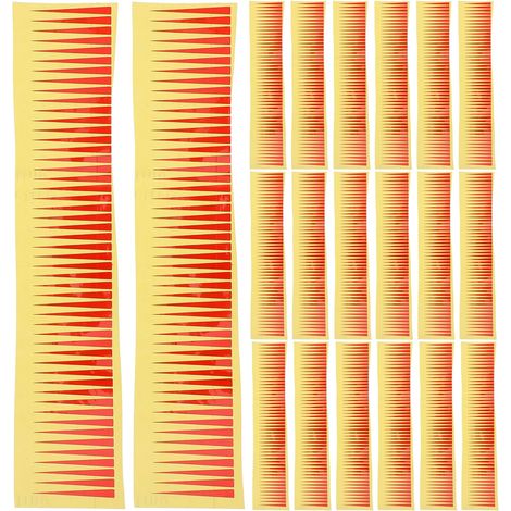 200 autocollants indicateurs pour manomètres : étiquettes adhésives pour tableau de bord – autocollants étanches pour équipements, pour atelier ou mur. (1/5)