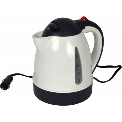 Bouilloire - 1 Litre 24V - Noir et blanc (1/5)