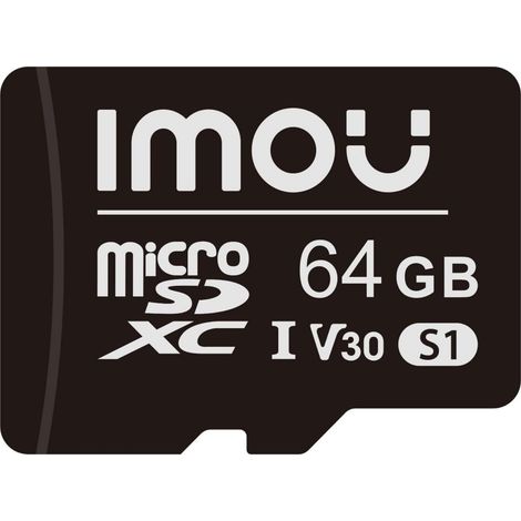 Tarjeta MicroSD Imou ST2-64-S1 64 GB velocidad 95 MB s (1/5)