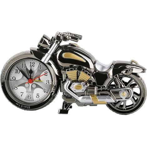 Horloge Murale Motocyclette - Design Vintage en Forme de Moto - Pour Bureau et Intérieur - 1 Pièce (1/5)