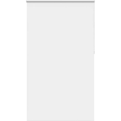 Verdunkelungsrollo Weiß 140x230cm Stoffbreite 136,6cm Polyester