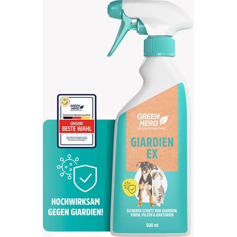 Giardien-Ex Spray gegen Giardien, Bakterien, Viren und Pilze (1/2)