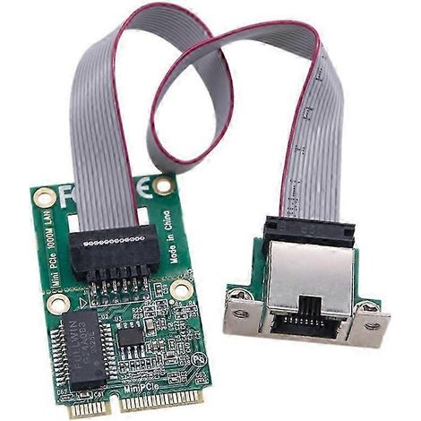 Carte réseau Mini PCIe Gigabit Ethernet, adaptateur réseau RJ45, puce I210AT, adaptateur Ethernet kns (1/5)