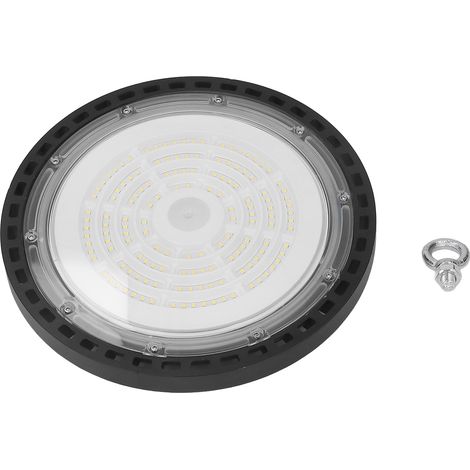 Luminaire industriel UFO 100W LED, éclairage haute performance pour garage, entrepôt, atelier et usine, lumière blanche, tension AC 85-265V, projecteur suspendu linéaire. (1/5)