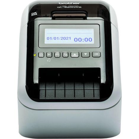 Impresora de etiquetas Brother QL-820NWBcVM, térmicamente directa, 300 x 600 DPI (1/4)