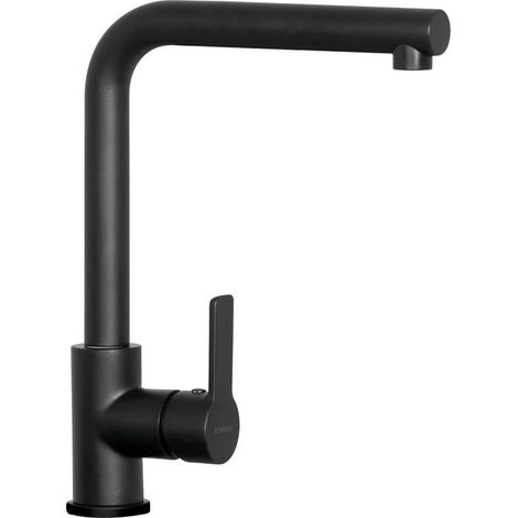 SCHOCK Miscelatore Aquatown con Canna Alta a Ponte, Colore Nero Assoluto, h320mm (1/2)
