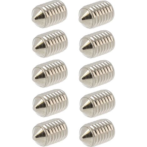 Cyclingcolors – Lot de 10 vis sans tête M8 x 8,5mm – Empreinte cruciforme PZ2 – Pour assemblage meuble bois – Vissage rapide en série