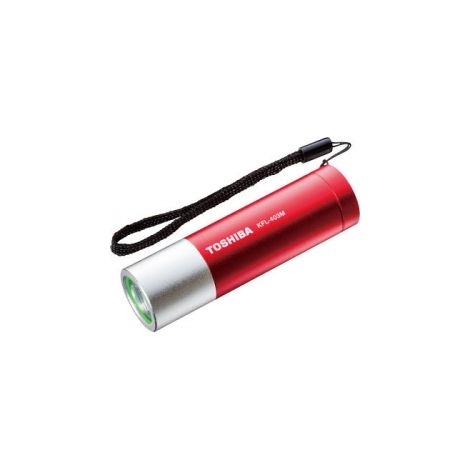 ToshibaToshiba Lampe de poche LED KFL-403 (lampe de poche à LED, rouge)