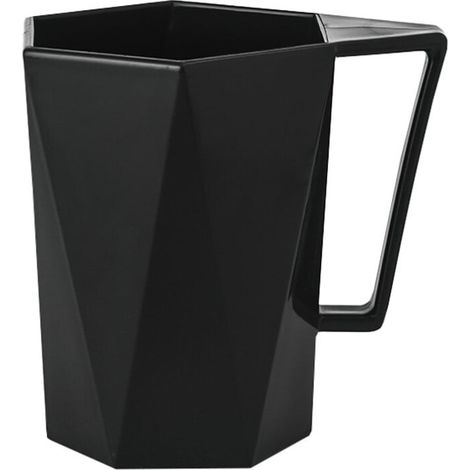 Taza con infusor de té geométrico de limón de 500 ml (17 oz) PP