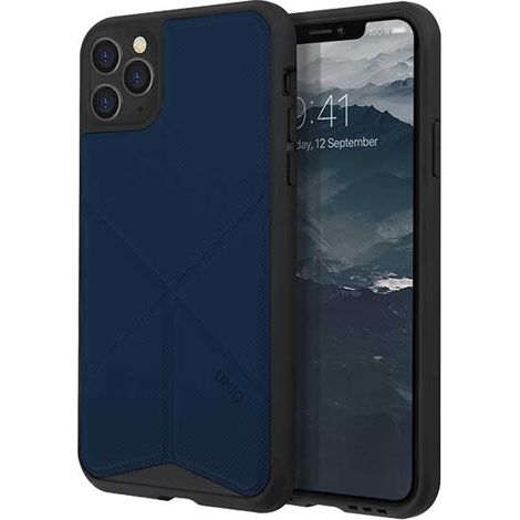 UNIQ Transforma iPhone 11 Pro Max Hülle blau/marineblau Panther (1/2)