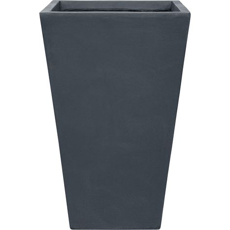 Cache-pot preforato AERIS 50x80cm grigio scuro