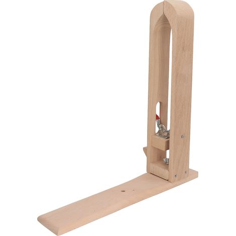 Lot de 1 étau à coudre en cuir réglable, angle ajustable et tige extensible, pour travaux manuels de maroquinerie DIY. (1/5)