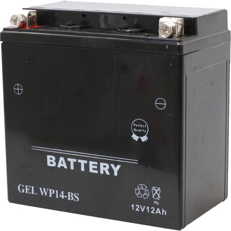 Batterie Plomb étanche Gel/agm 12v Wp, 12a. L: 152, L: 88, H:147mm, + à Gauche. - Batterie à Mettre En Acide Avant D'être Délivr
