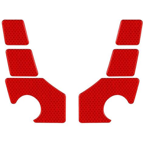 Reflektierender Warnaufkleber für Autotüren, Sicherheits-Reflektorband zum Öffnen von Autotüren für STEPWGN RP8 (1/5)