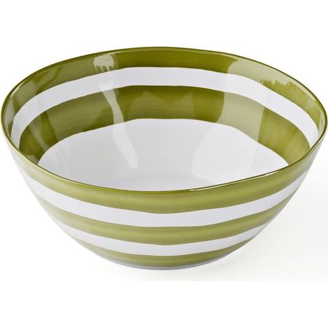 GUZZINI Ciotola Riviera Melamina D 22 Cm Bianco Verde (1/2)