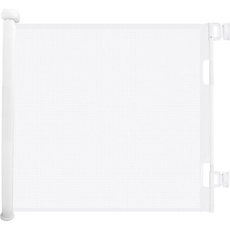 Barrière rétractable bébé sécurité enfant barrière escamotable animaux escalier porte couloir intérieur extérieur (1/5)