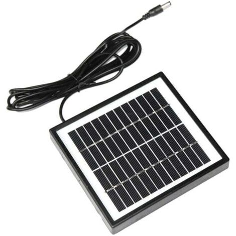 BARKBUSTERS Panneau Solaire 12V 2W Pour Lumière Jardin Module Batterie Chargeur Port DC Pièces DIY (1/4)