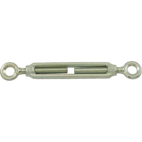 Tendeurs à 2 anneaux acier zingué blanc diamètre tige 10 mm en boîte de 5 - PRAMAC (1/3)