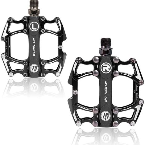 Bicycle pedals, Universal Anti-slip and Lightweight Mountain Bike Pedals, Universal Aluminum Alloy, Standard Axle 11.59.52cm, Energy-saving Road Bike Pedals (1/5)