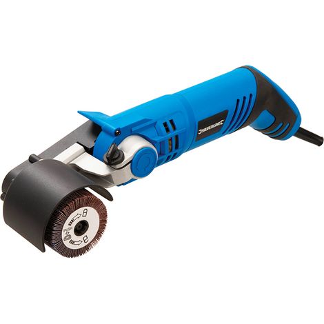 Silverline – Ponceuse à tambour 420W – Vitesse réglable 1900-4000tr/min – Diamètre tambour 60mm – Fixation sans outils – Pour bois, plastique et métal