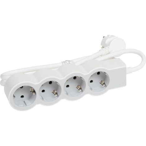 Base múltiple de 4 tomas con cable 694552 de Legrand
