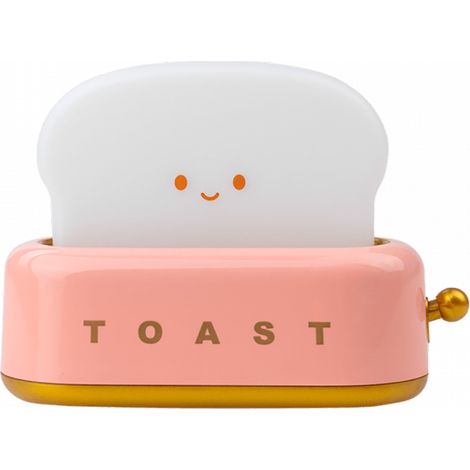 Marys LED-Nachtlicht-Toaster, rosa