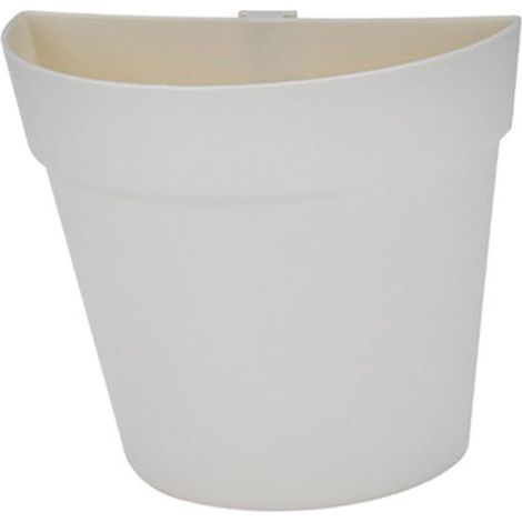 Half-circle hanging wall planter, wall-mounted flower pot, indoor wall decoration (1/5)