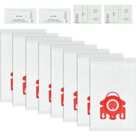 Sacs Aspirateur Miele F/J/M HyClean - Pack de 10 pour série HyClean 3D Efficiency, compatible avec Miele 9917710 (1/5)