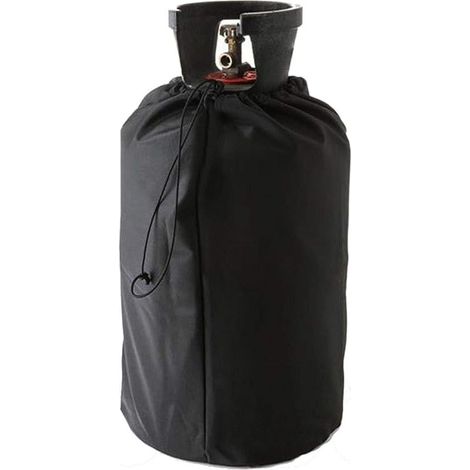 Propantank Housse pour gaz 20 LB - Couverture complète avec Cordons, étanche, Coupe-Vent, Anti-UV, Couvercle gaz, Convient pour Cylindre réservoir 20 LB (1/5)