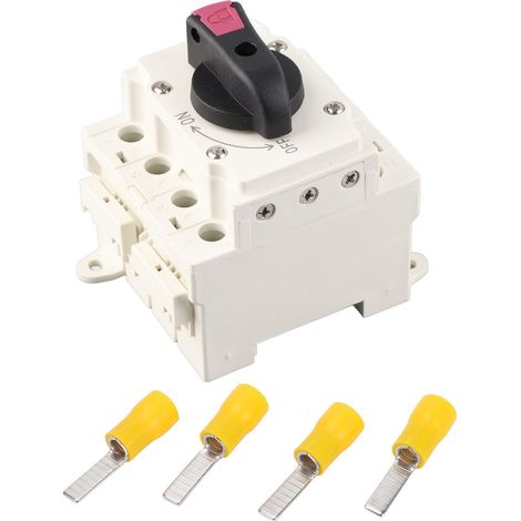 Solar Disconnect Switch 4P DC 1000V 32A PV Isolator Switch Waterproof Controller for Outdoor (1/5)