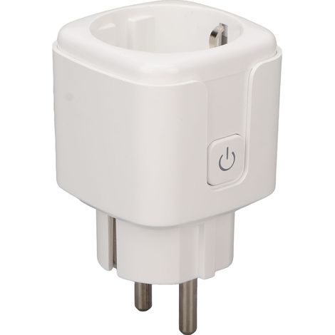 Prise Connectée WiFi Commande Vocale Minuterie Automatique Prise Domotique EU 16A 100-240V Interrupteur Intelligent (1/5)