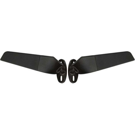 XVX 2PCS Rétroviseur latéral Rotatif Ajustable, Aile de rétroviseur en métal modifié pour Moto avec Goujon Amovible, Rétroviseur de Moto à Vision élargie pour Ninja 250, Suzuki, ZX10R (1/5)