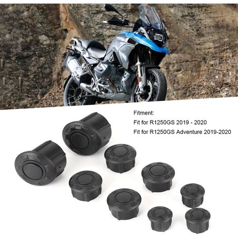 Kit de cache-trous/bouchons de cadre pour moto R1250GS LC Adventure 2019-2020 (1/5)