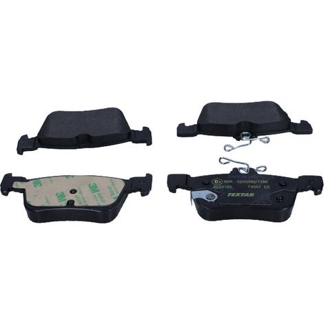 PLAQUETTES DE FREIN TEXTAR FORD FOCUS ARRIÈRE/GALAXY/KUGA/MONDEO/S-MAX 1.0-2.0 14- (1/2)