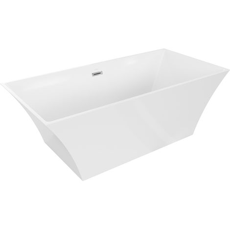Mexen Ibiza freistehende Badewanne 170 x 80 cm, Weiß - 57021708000 (1/5)