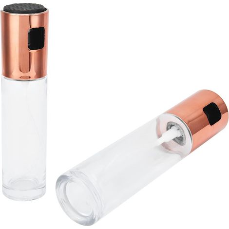 Flacone spray in vetro con tappo in rame. (1/5)