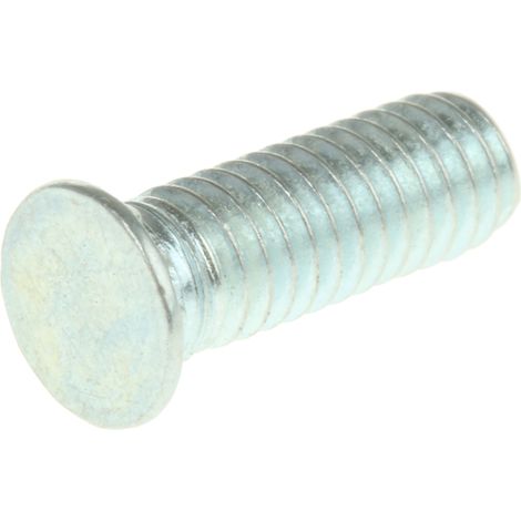 Goujon autosertissable RS PRO Acier Galvanisé et passivé, M4, longueur: 12mm ( Prix pour Sachet de 50 )