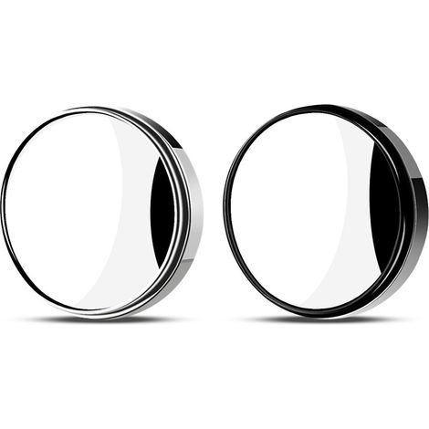 Toter-Winkel-Rückspiegel, 2-Zoll-rund, HD-Konvexglas, 2er-Set