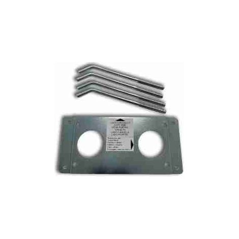 6CR3Z Piastra Di Base Con Zanche Per 00cross3e-3ce / Cross3e-3ce Ditec 6cr3z Ricambio