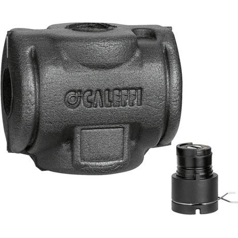 Kit d'isolation pour installations de chauffage et de climatisation, vannes série 644 Caleffi CBN644357 Noir