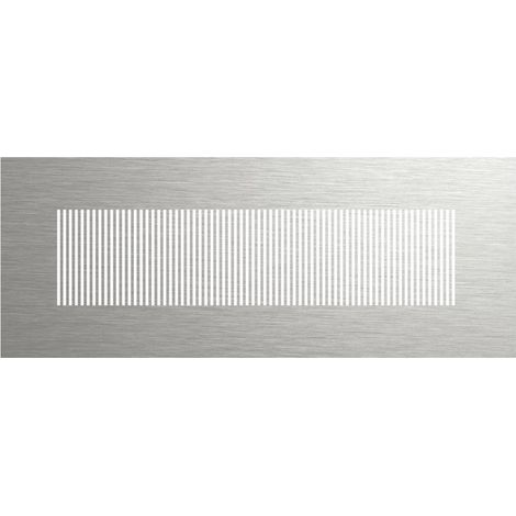 Fränkische Rejilla de diseño starline LINE 350x130 mm Acero inoxidable pulido, 78300663