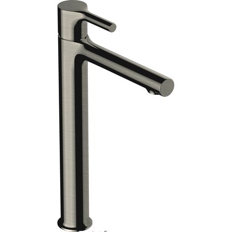 RAK Sorrento Brushed Nickel Tall Basin Mixer Tap - RAKSOR3003N (1/2)