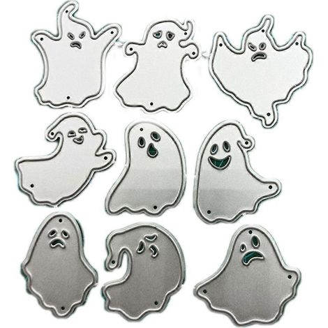 Halloween-Stanzformen aus Kohlenstoffstahl für Bastelarbeiten, DIY und Scrapbooking