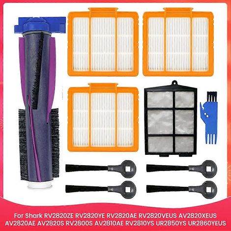 Zubehörset für Shark-Modelle RV2820ZE, RV2820YE, RV2820AE, RV2820VEUS, AV2820XEUS, AV2820AE, AV2820S, RV2800S und AV2810AE (1/5)