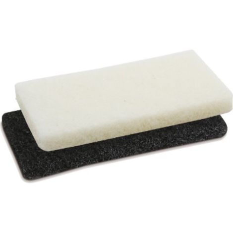 NESPOLI - FIBRA NERA/BIANCA PER RICAMBIOFRATTAZZO 12x25CM